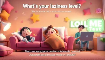 نسبة الكسل عندك كام٪؟ 😂